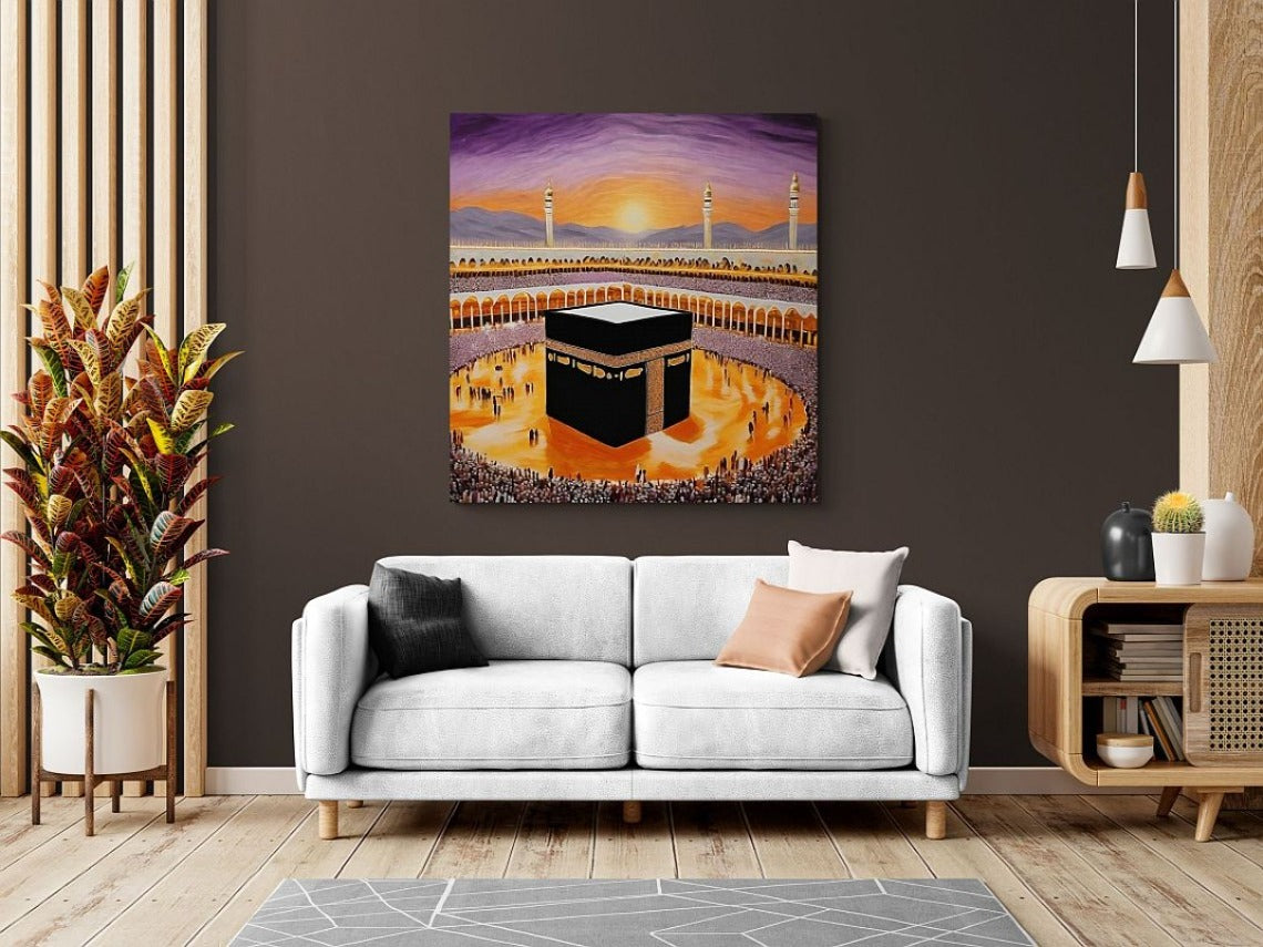 Kaaba Mecca-Framed Islamic Wall Decor-Giclée Fine Art On Canvas (Copy)