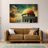 Masjid Al Aqsa - Framed Islamic Canvas Giclée Fine Art