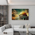 Masjid Al Aqsa - Framed Islamic Canvas Giclée Fine Art