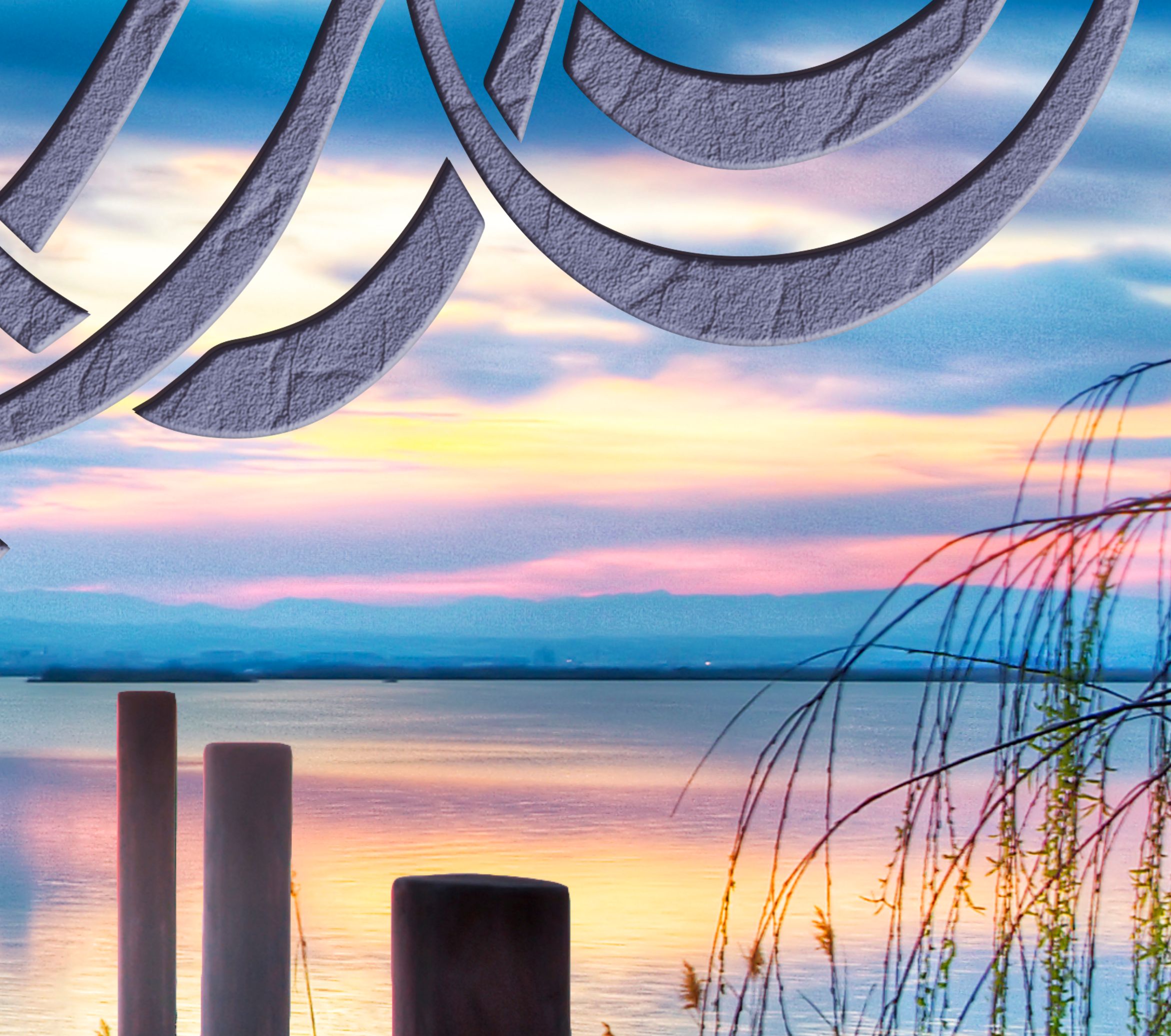 Alhamdulillah-Framed Islamic Wall Decor-Giclée Fine Art On Canvas