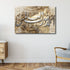 Alhamdulillahi-Framed Islamic Wall Decor-Giclée Fine Art On Canvas