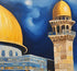 Masjid Al Aqsa-Framed Islamic Wall Decor-Giclée Fine Art On Canvas
