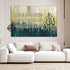 Ayatul Kursi & Allah's Name - Framed Islamic Canvas Giclée Art