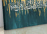 Ayatul Kursi & Allah's Name - Framed Islamic Canvas Giclée Art