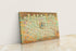 99 Names of Allah - Framed Islamic Canvas Giclée Fine Art Print, Gifts for Muslims