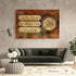 Surah Al-Nur - Framed Islamic Canvas Arabic Calligraphy, Gifts for Muslims