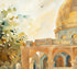 Masjid Al Aqsa - Framed Islamic Canvas Giclée Fine Art