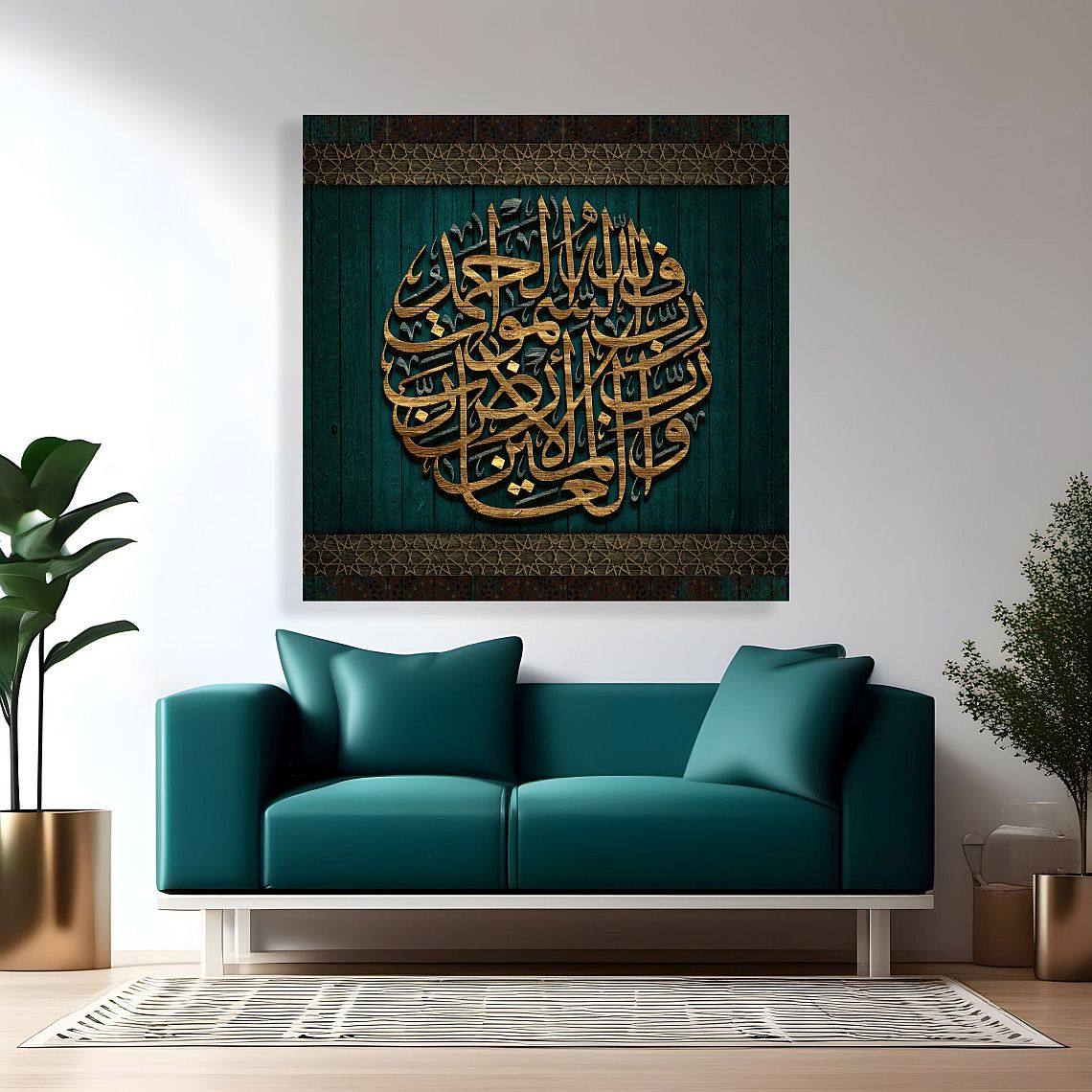 Surah Al-Jathiyah-Framed Islamic Wall Decor-Giclée Fine Art On Canvas
