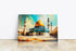 Masjid Al Aqsa-Framed Islamic Wall Decor-Giclée Fine Art On Canvas