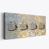 4 Quls-Framed Islamic Wall Decor-Giclée Fine Art On Canvas