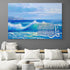 Surah Al Falaq 113-Framed Islamic Wall Decor-Giclée Fine Art On Canvas