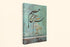 Bismillah - Framed Islamic Canvas Giclée Fine Art Print, Gifts for Muslims in green and brown