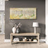Elegant framed canvas with 4 Quls in Arabic calligraphy, perfect for enhancing your living space