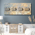 4 Quls-Framed Islamic Wall Decor-Giclée Fine Art On Canvas